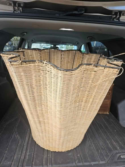 Photo of free Large wicker basket (Medford ma) #2