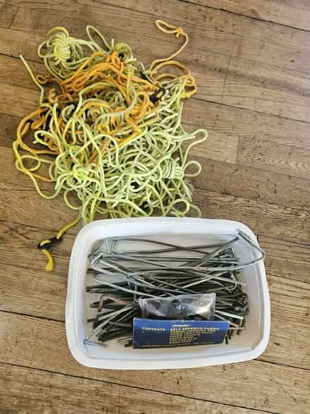 Photo of free Tent pegs and guy ropes (Odd Down BA2) #1