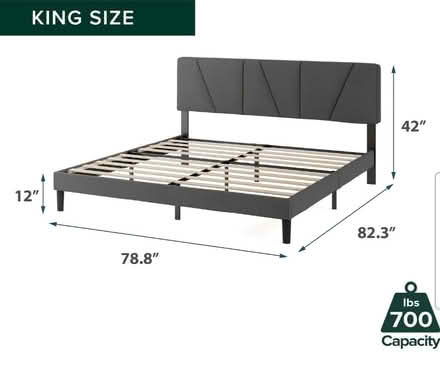 Photo of free King size bed frame (95050 Santa Clara) #2