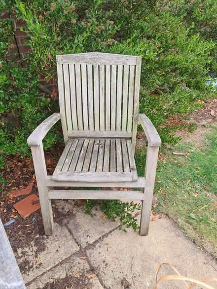 Photo of free Outdoor teak furniture (Blubberhouses HG3) #2