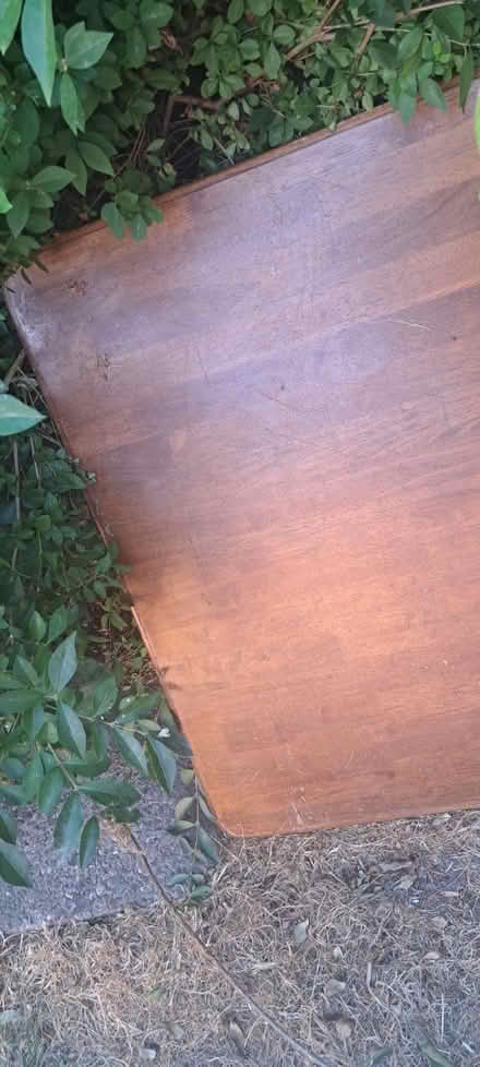 Photo of free Solid wood table cast iron legs (Sheldon B26) #1
