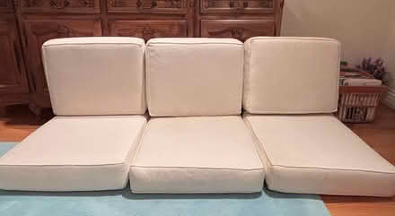 Photo of free Futon seat and back cushions (Hallmark Park, Belmont) #1