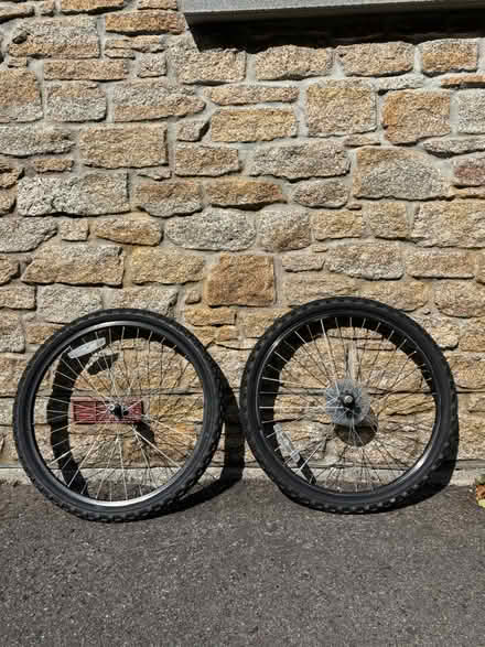 Photo of free Bicycle wheels (Camelford PL32) #3
