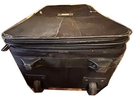 Photo of free carry-on suitcase; well-used (UWS 97St & West End Ave) #3