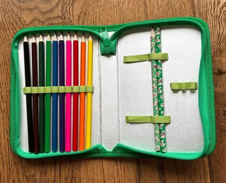 Photo of free Pencil case with pencils (Baldock SG7) #2