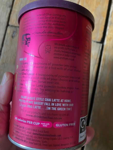 Photo of free Drink Me Chai : Spiced Chai Latte (Walton Manor OX2) #4