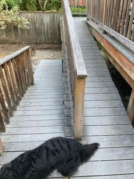 Photo of free Gray Trex deck (Seattle Crown Hill) #2