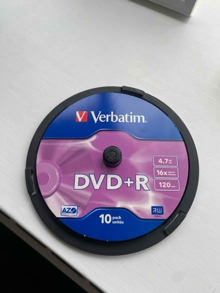 Photo of free 4 Verbatim Re-writeable DVD’s (Starbeck, HG1) #1