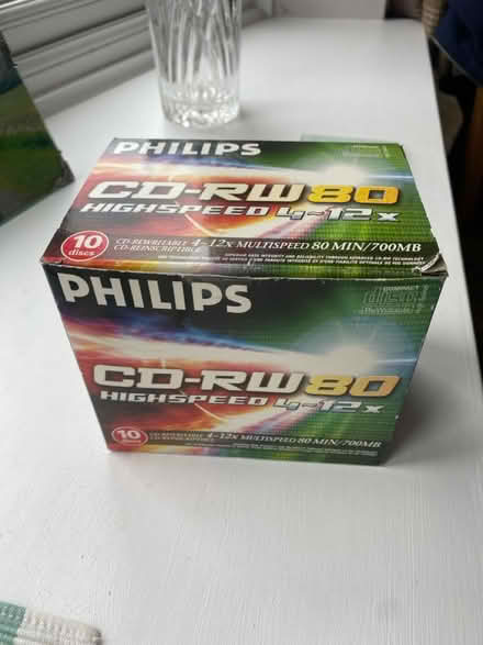 Photo of free Box (10) re-writeable CD’s (Starbeck, HG1) #2