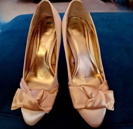 Photo of free Ivory Heeled Shoes size 7 (Broadbridge Heath RH12) #1