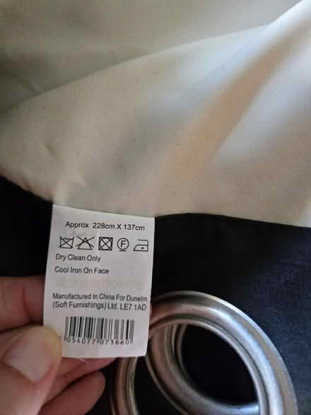 Photo of free Black blackout curtains (Kingsway BA2) #3