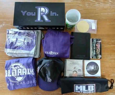 Photo of free Rockies stuff - shirts, hat, etc ((south) Central Park - Denver) #1