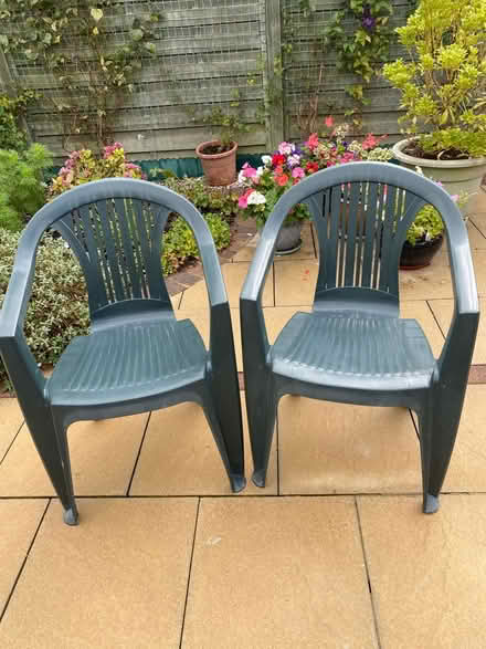 Photo of free Pair of garden chairs (Harrogate, HG1) #1