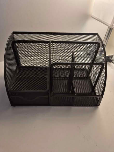 Photo of free Black mesh desk tidy (Wolverhampton WV10) #1
