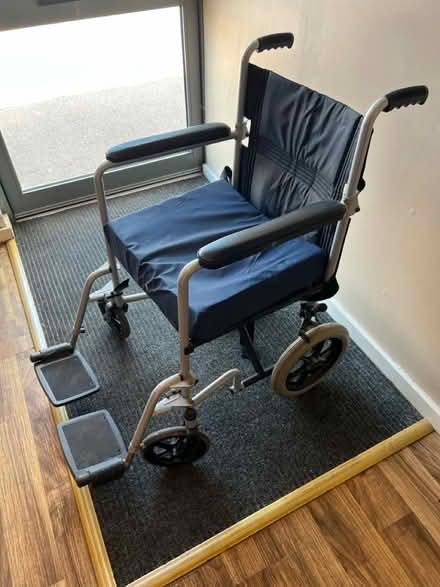 Photo of free Z-Tec foldable wheelchair (Braunstone, LE3) #1