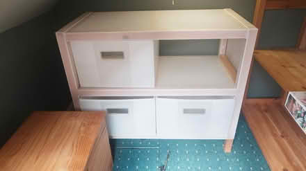 Photo of free Plastic/wood set of drawers (IKEA) (Great Moor SK2) #1