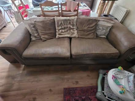 Photo of free 3 seater sofa (Bletchley MK3) #1