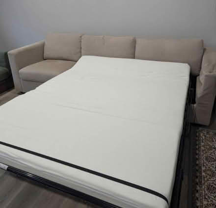 Photo of free Beige IKEA sleeper sofa (94087) #1