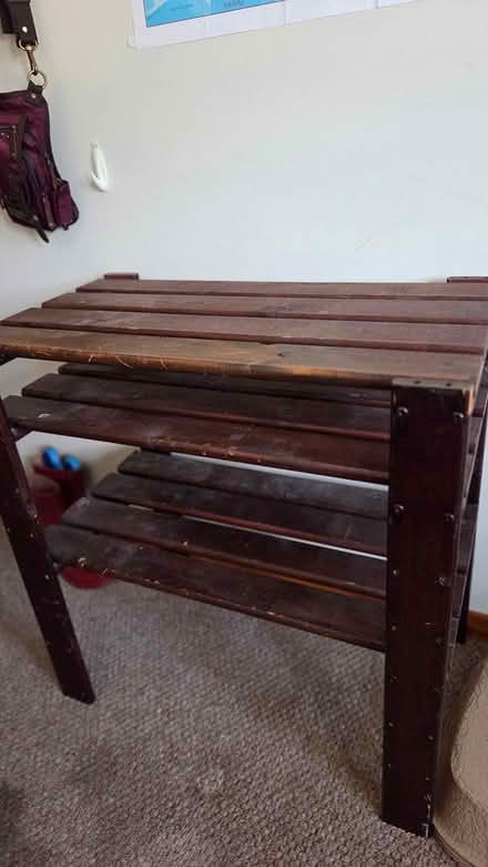 Photo of free Half a book shelf (Haledon, NJ) #1