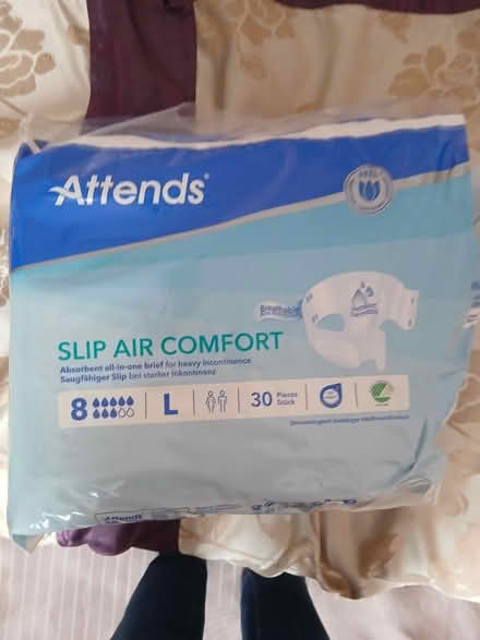 Photo of free Adult nappies large (Mapperley top) #1
