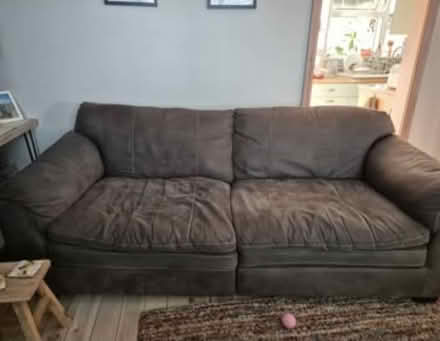 Photo of free 2 and 3 seater sofa with footstool (NG220EE) #3