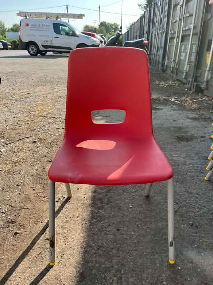 Photo of free 28 small school/classroom stacking chairs (Oxford OX1) #1