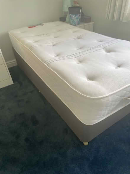 Photo of free Single divan bed and mattresx (Sale M33) #1