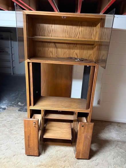 Photo of free Oak Stand (Cicero/Bridgeport) #3