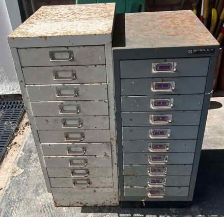 Photo of free Two Rusty Filing Cabinets! Upcycling? (Deganwy LL30) #1