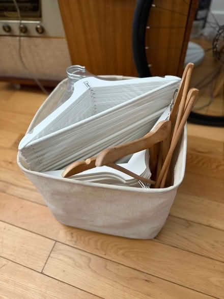 Photo of free Wooden clothes hangers – collection (Upton E15) #2