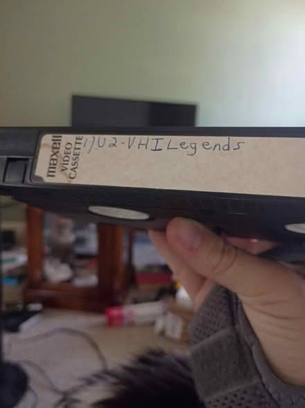 Photo of free The U2 legend's recording on VHS (7531 rising sun avenue) #1