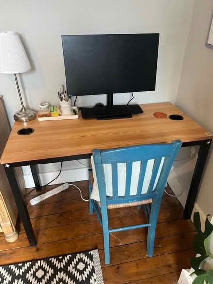 Photo of free Wooden Desk – Good Condition (SE5) #1