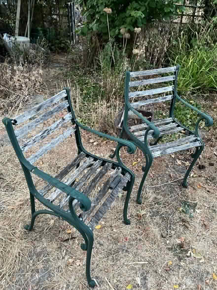 Photo of free Cast iron chair sides (Cholsey OX10) #2