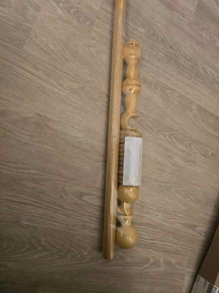 Photo of free 120 cm Wooden curtain pole-new. (Foxwood YO24) #1