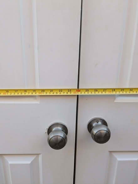 Photo of free French doors white (De Parys MK40) #3