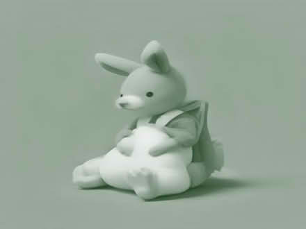 Photo of Kangaroo plush toy with baby joey in pouch (Beckenham BR3) #1