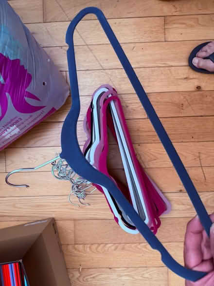 Photo of free Large bundle of clothes hangers (Upton E15) #4
