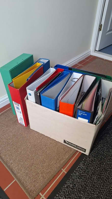 Photo of free Assortment of Ring Binders, Lever Arch Files and Box File (Waterlooville PO8) #1