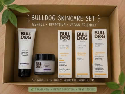 Photo of free Brand new Bulldog for men skincare set (Hampden Park BN22) #1