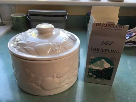 Photo of free Biscuit barrel / tub (New Marston OX3) #2