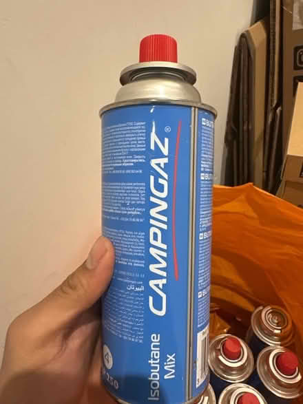Photo of free 12 Isobutane Mix Cartridges for camping (Blackwall E14) #1