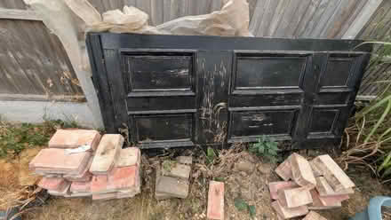 Photo of free Old wooden front door (SG1 Stevenage) #4