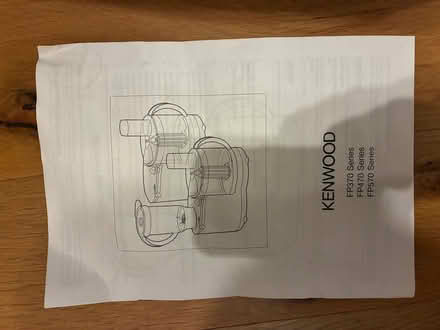 Photo of free Kenwood food processor (Broadheath WA14) #3