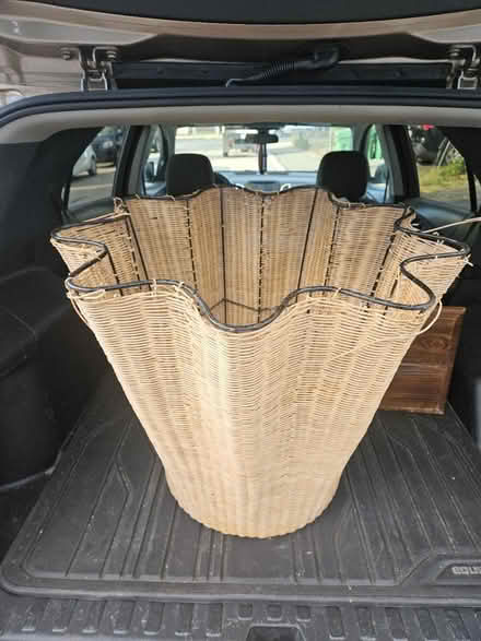 Photo of free Large wicker basket (Medford ma) #1