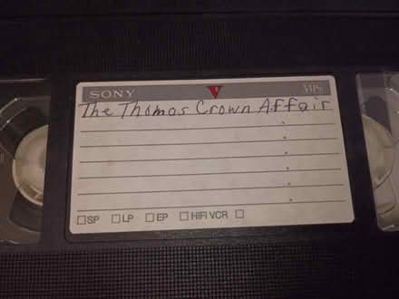 Photo of free VHS movie the Thomas crown affair (7531 rising sun avenue) #1