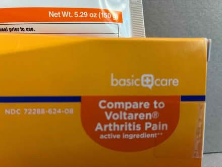 Photo of free Voltaren generic NSAID Gel (Old Town Bowie) #4