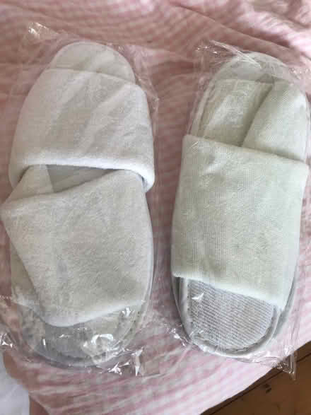 Photo of free New disposable slippers (Off Woodbridge road IP4) #1