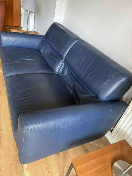 Photo of free Leather 2 seater sofa (Dun Laoighaire) #2