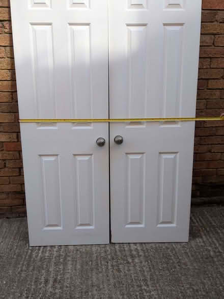 Photo of free French doors white (De Parys MK40) #1