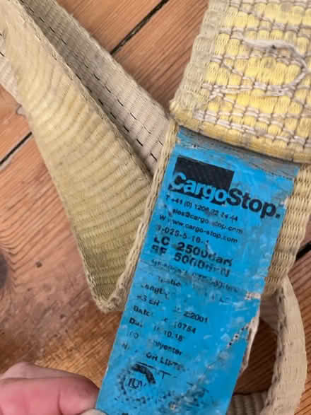 Photo of free Large strong transport strap (Mitcham CR4) #3